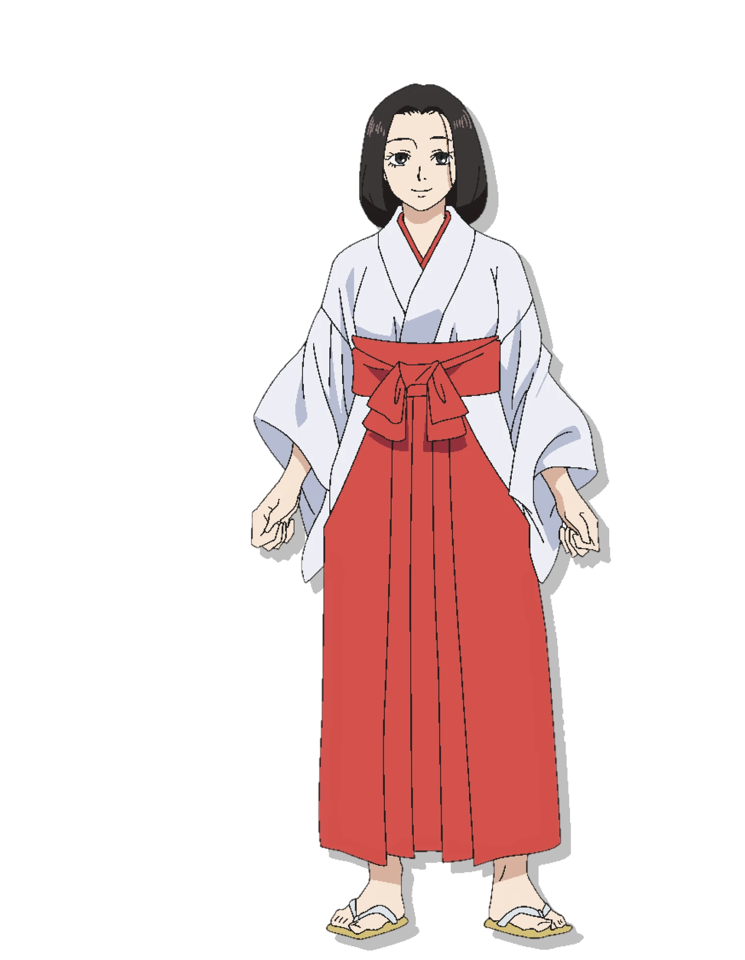 姉巫女立ち絵